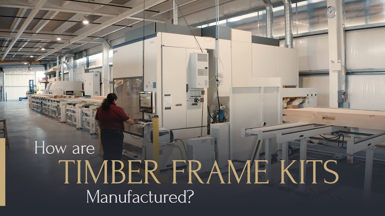 How are Timber Frame Pavilion Kits Manufactured?