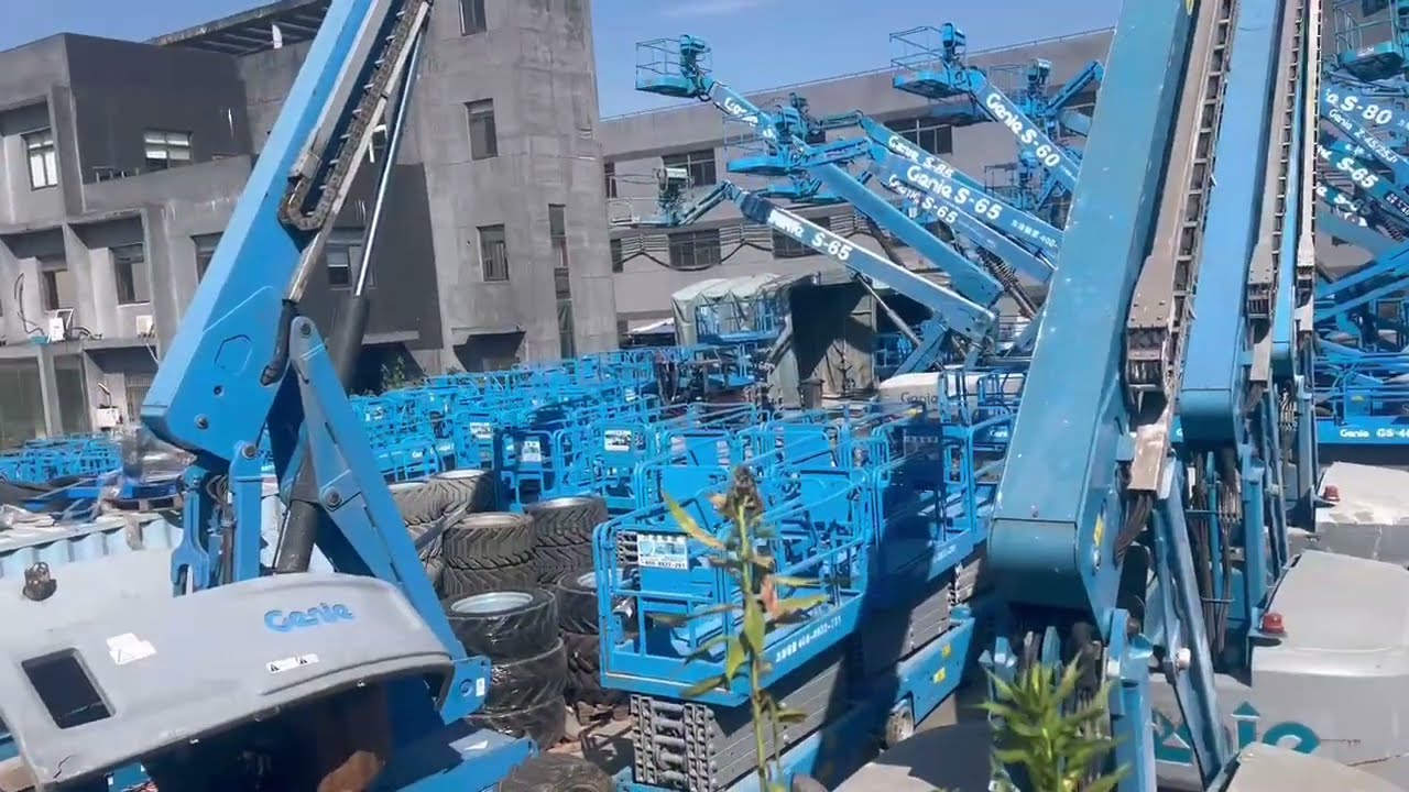 Holdwell Used Lift Used Genie Lifts  Articulating boom lift  Telescopic boom lift  Scissor lift - 2