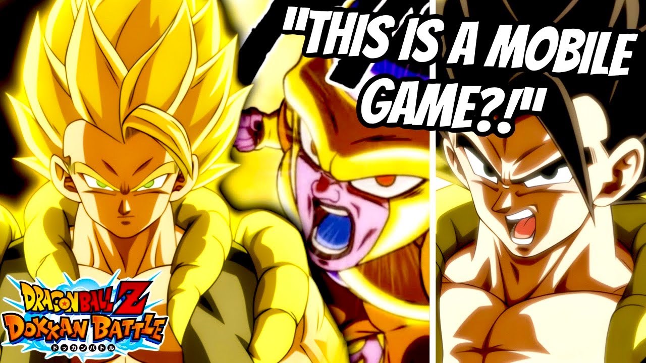 DBZ Fan REACTS to NEW DBS Gogeta + Golden Frieza Super Attack Animations in Dokkan Battle!
