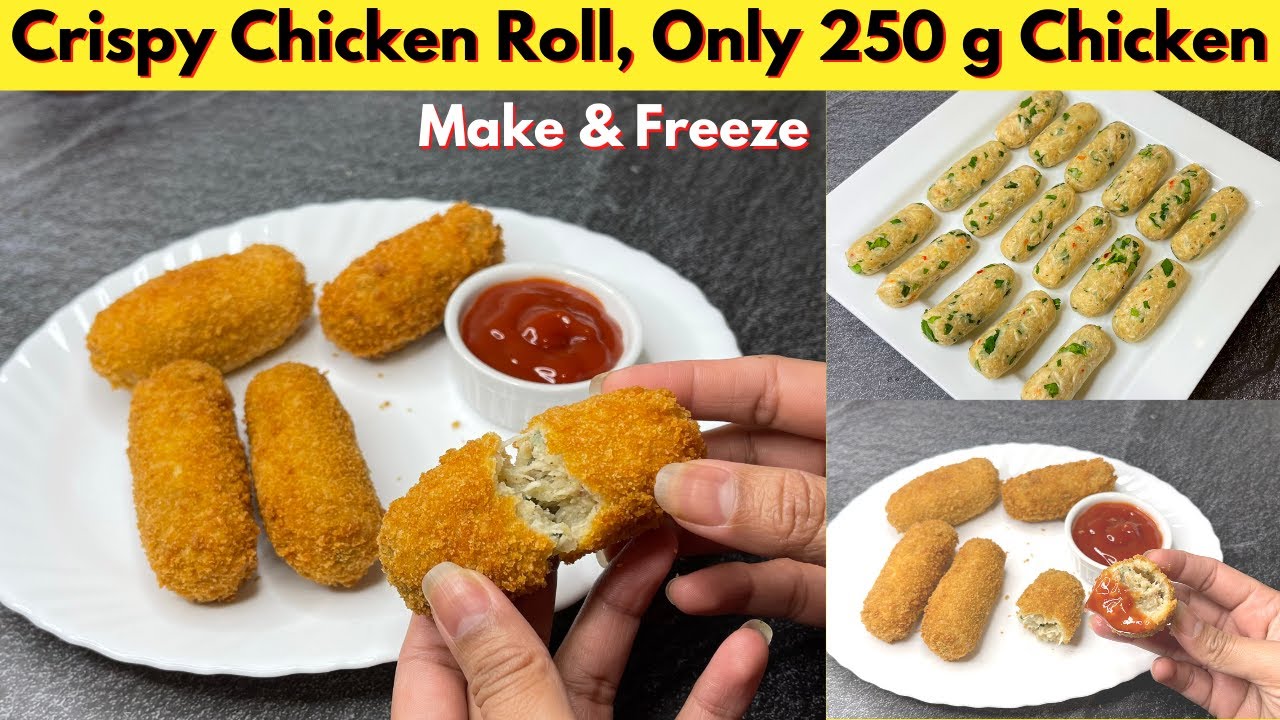 Make and Freeze for 2 Months | Iftar Special Unique Rolls | Ramadan Recipes 2023@Humainthekitchen