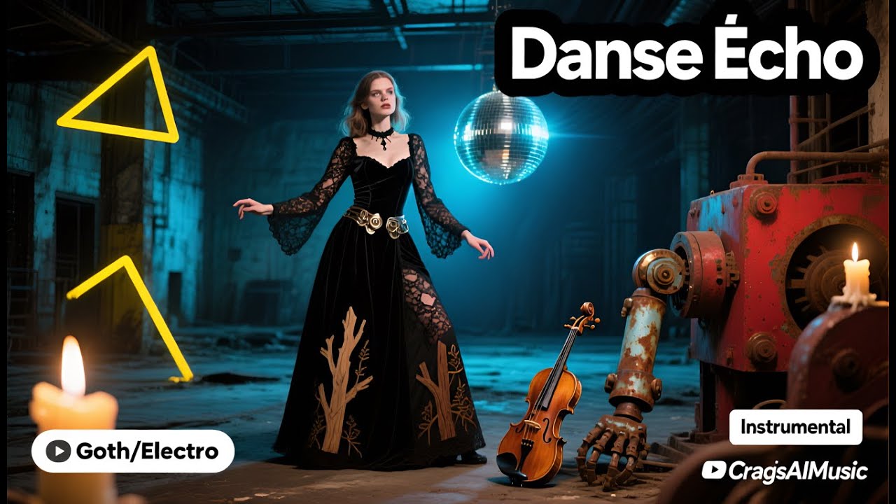 Échos de l'Extase Gothique | Échos Distants Industriels Folk Disco Instrumental | CraigsAIMusic