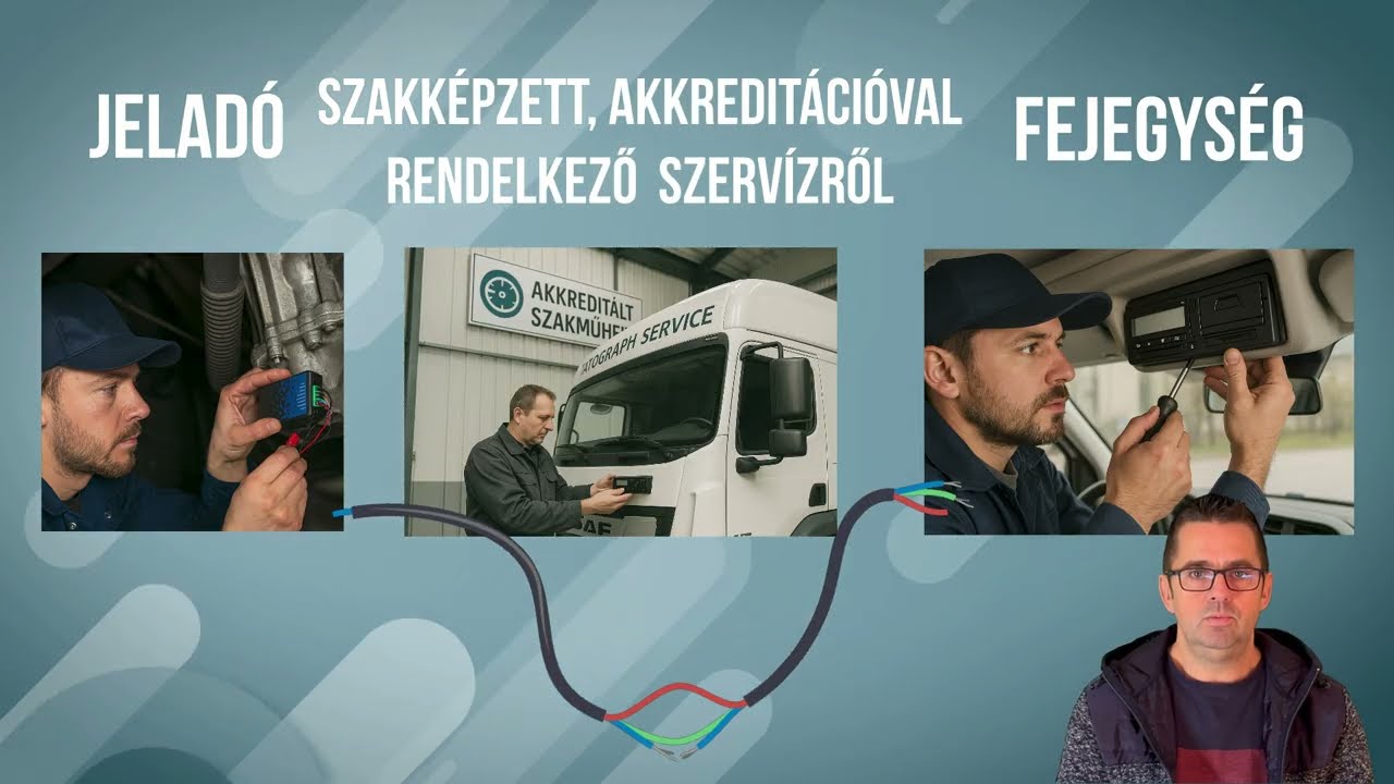1. video - Tachográf ismertetése, tevékenységek, kártyák