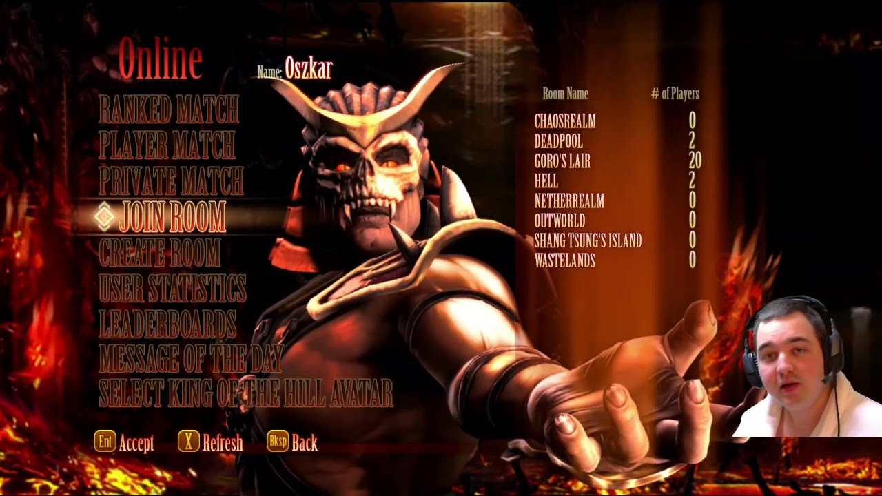 (ÉLŐ ADÁS) Mortal Kombat 9 - Random Online