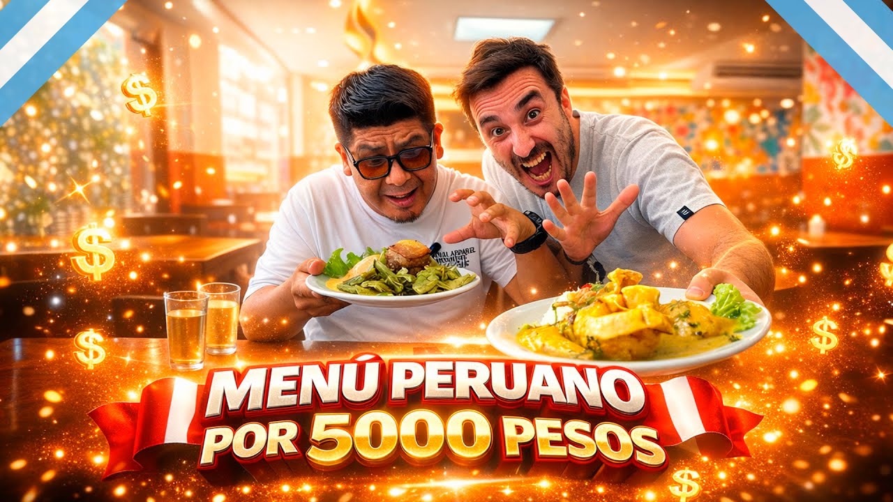 MENU PERUANO DESTRUYE LOS PRECIOS DE ARGENTINA🔥