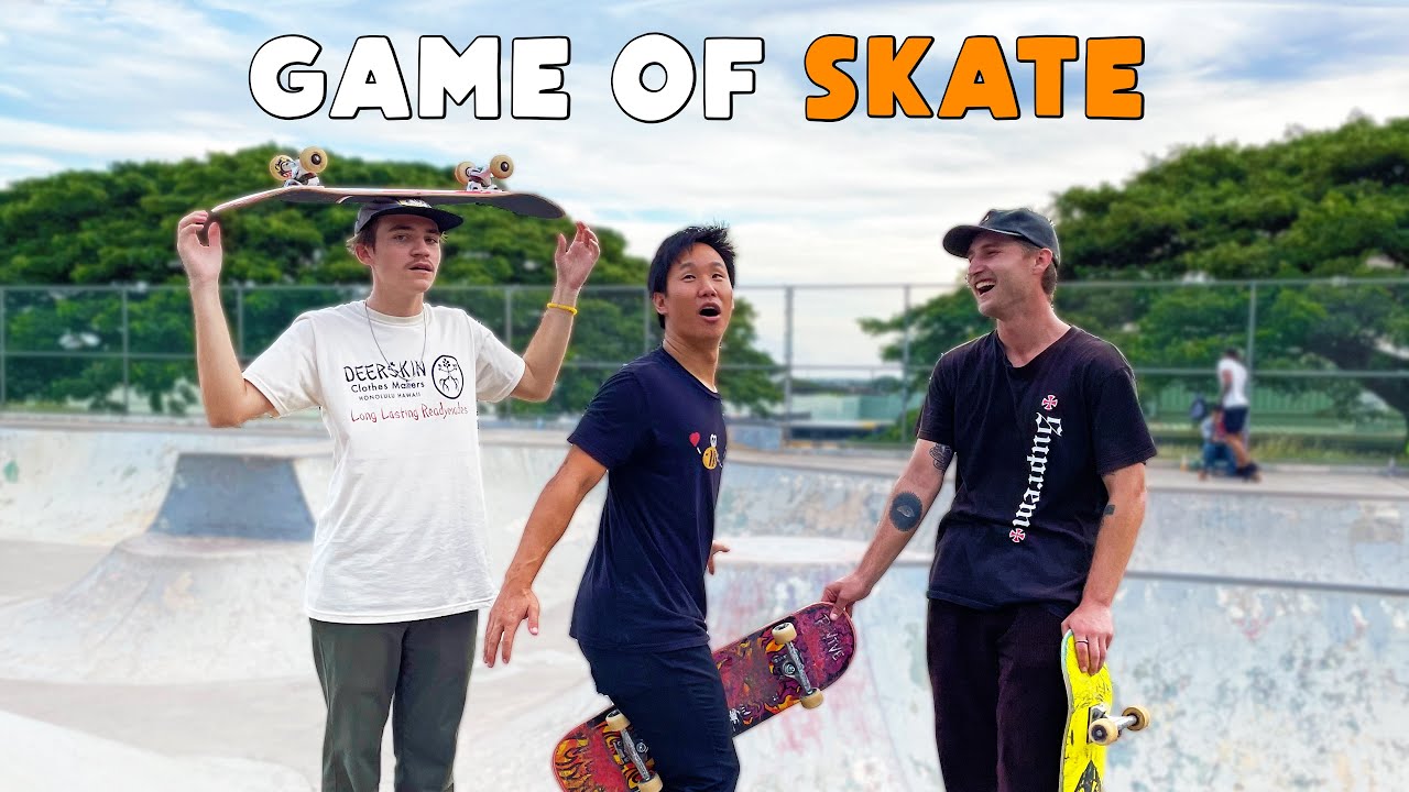 ANYTHING ON FLATGROUND COUNTS | GAME OF S.K.A.T.E.