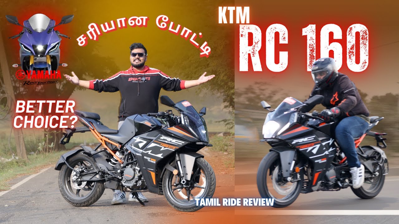 KTM RC160 | Still R15 is better 😭 | Tamil Ride Review 