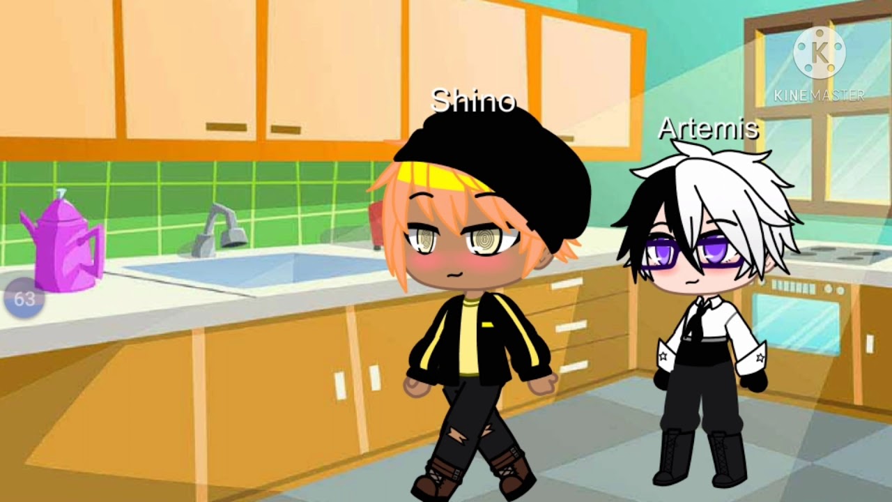 taking Artemis shopping (Shino x Artemis, gacha club) × art