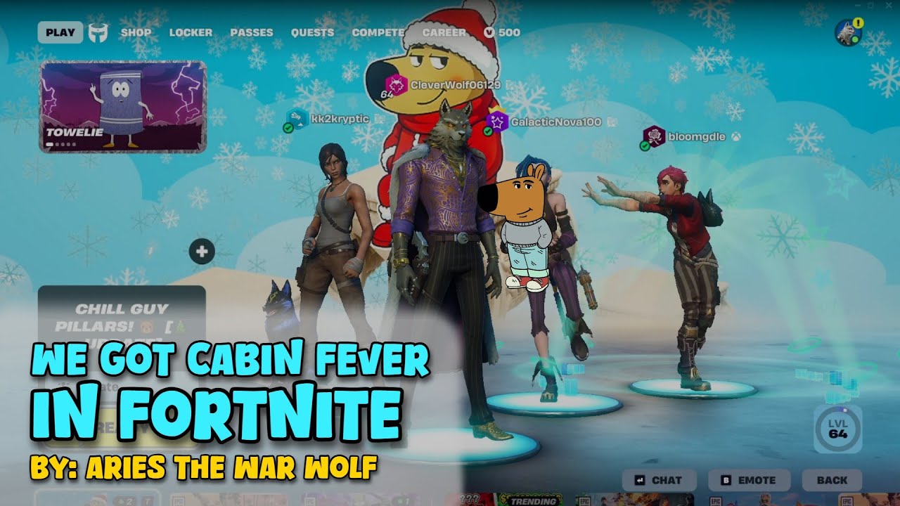 Getting Cabin Fever In Fortnite