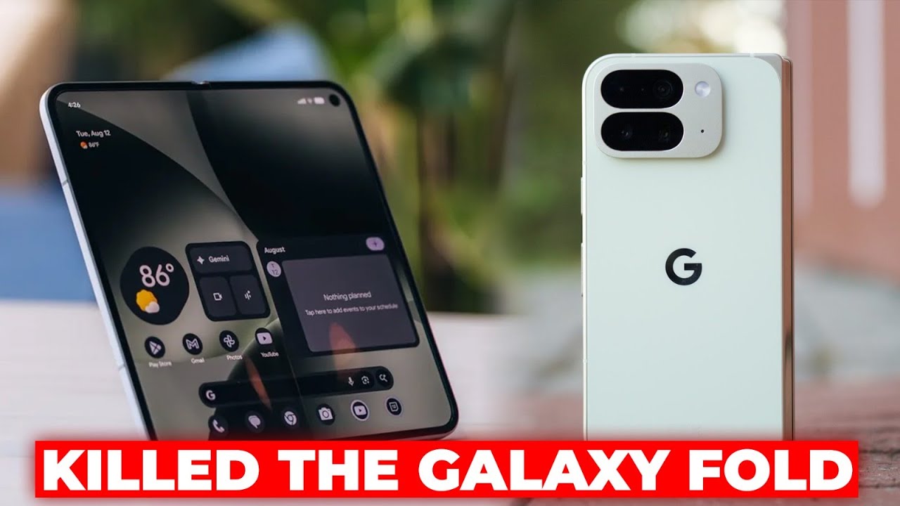 Google Just Killed The Galaxy Fold Pixel 10 Pro Fold First Impressions