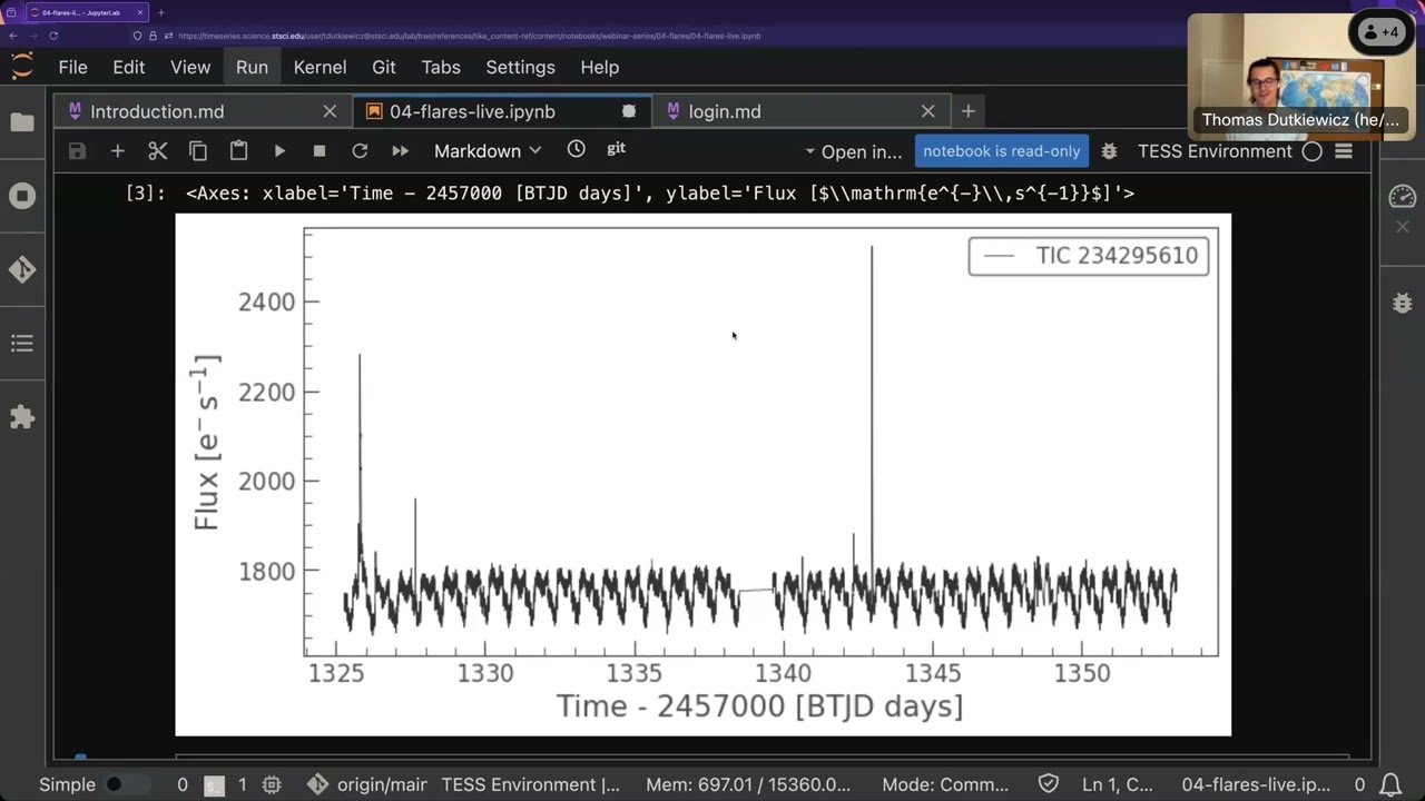 MAST Summer Webinar - Lesson 4: Machine Learning and Flares
