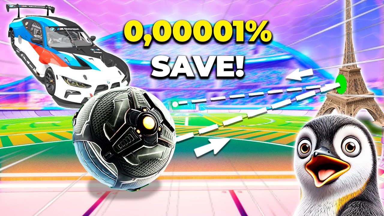 1 in 1,000,000 Moments in Rocket League! #29 (TOP 100)