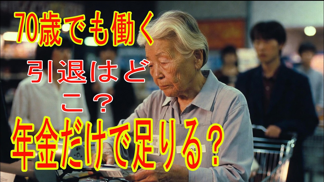なぜ日本のスーパーでは70歳を超えても働く人が増えているのか？ 引退できないのか、それとも働きたいのか？日本の高齢者の本音とは？