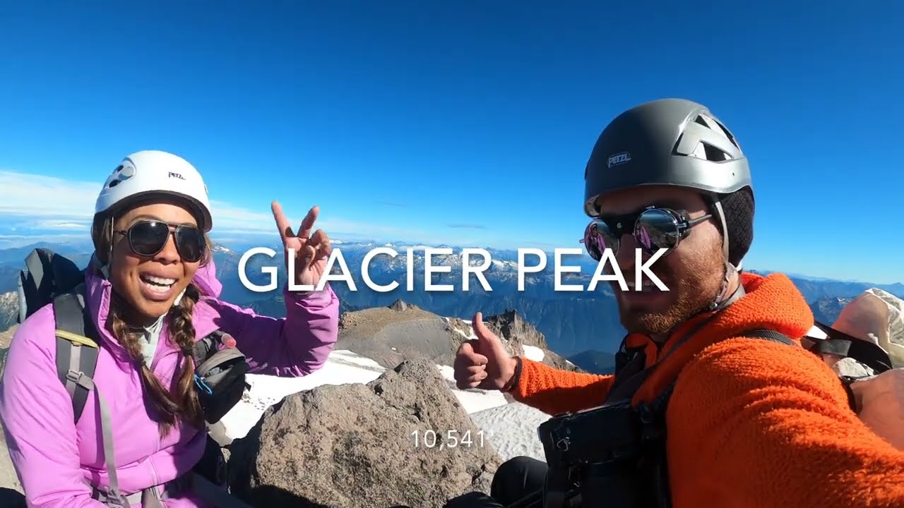 Glacier Peak in 4K | Washington's most remote volcano (Scramble Route)