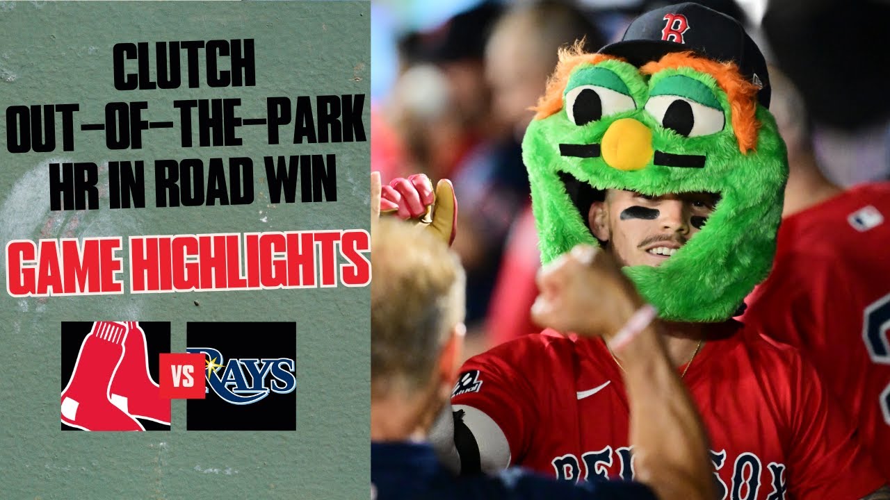 FULL HIGHLIGHTS: Red Sox vs. Rays Game 1 in Tampa (9/19/25)