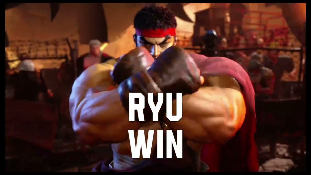 Street Fighter6  ランクマ#１      Cリュウ　始めてみました。