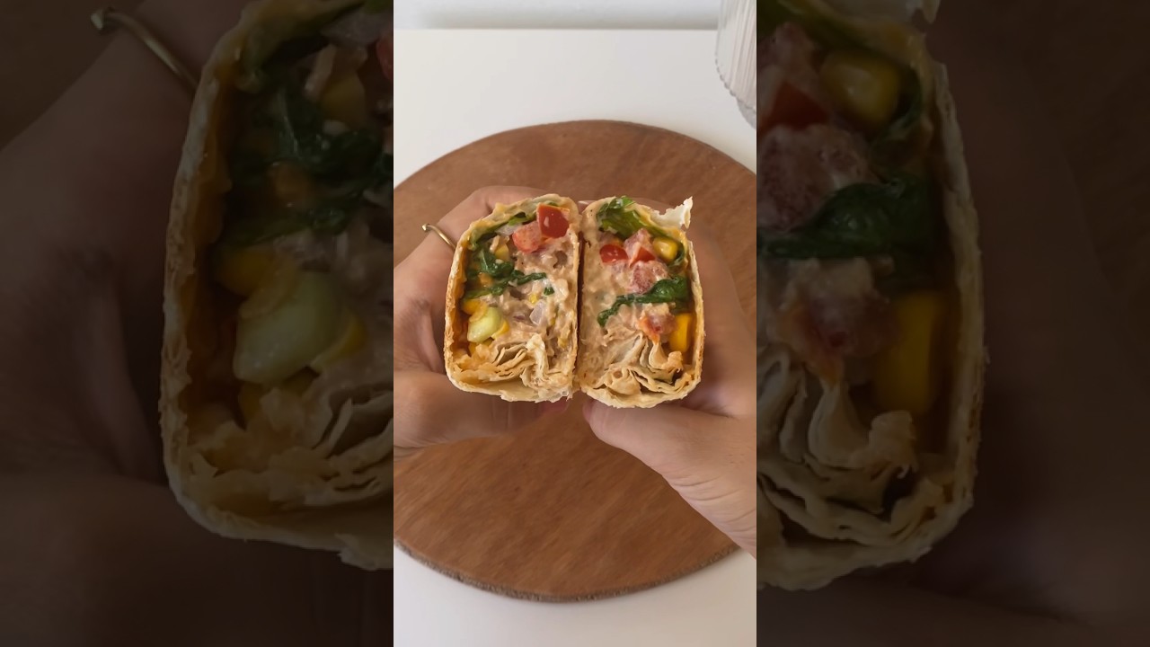Quick & easy tuna wrap 🌯