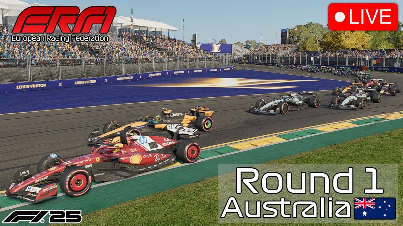 ERF1 Round 1 Australia 🇦🇺 | F1 25