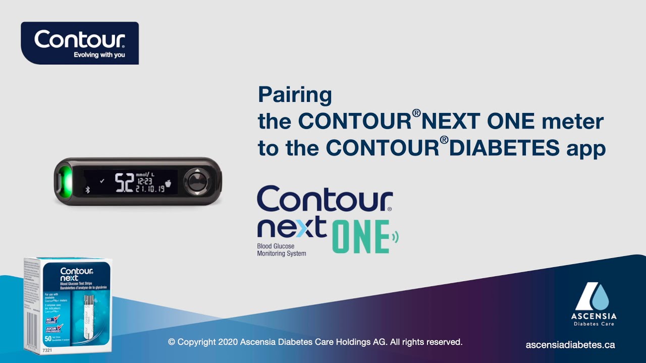 Pairing the CONTOUR NEXT ONE meter with the CONTOUR DIABETES app  | CONTOUR NEXT ONE | mmol/L