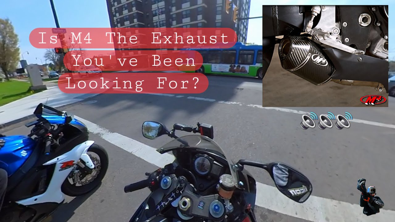 M4 Street Slayer Exhaust on a GSXR 750 | Pure Sound 🔊