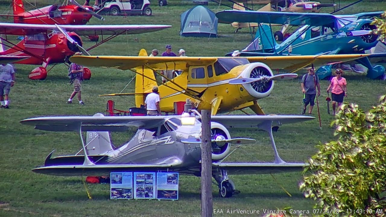 EAA AirVenture 2019 Around the Grounds - Arrivals