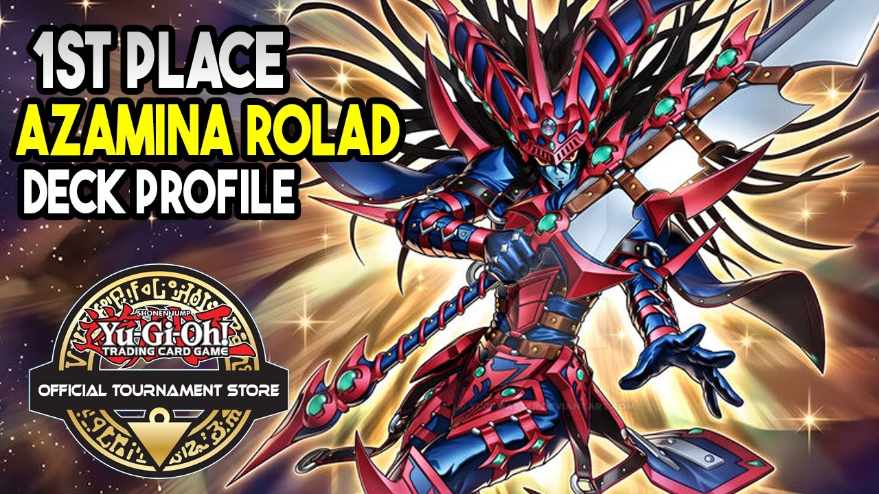 Yu-Gi-Oh! Обзор колоды Azamina: 1-е место на турнире OTS Champion RoLaD