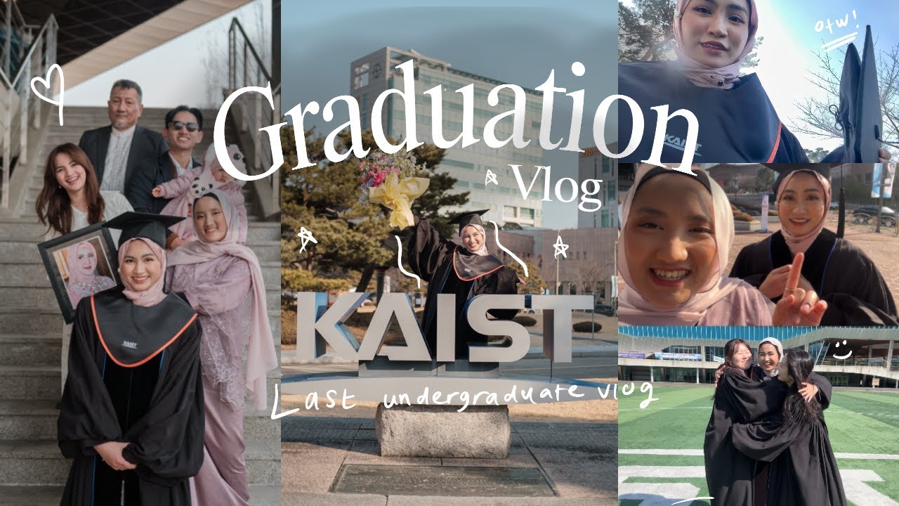 RESMI LULUS dari KAIST🇰🇷🥹 (Graduation Vlog)