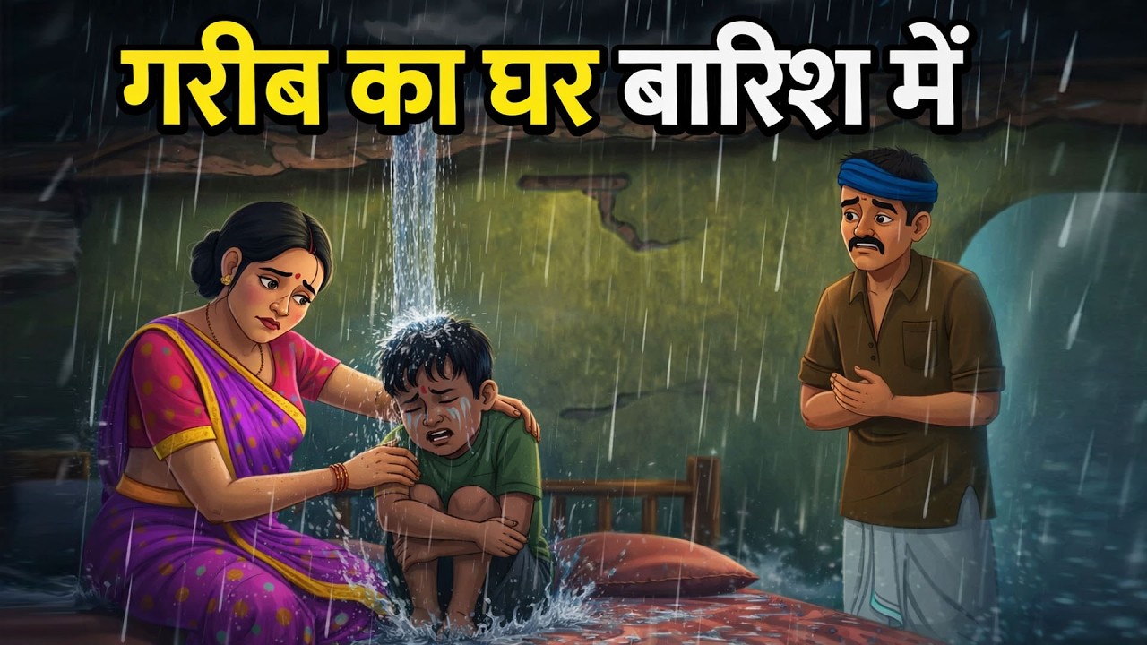 बारिश का कहर और चालाक किसान | Hindi Moral Stories | JINNTOON |
