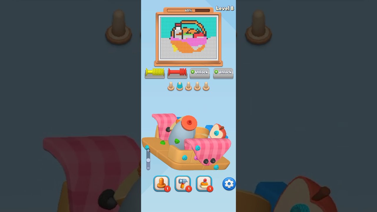 Knit Away Gameplay Walkthrough Level Level 7-8
