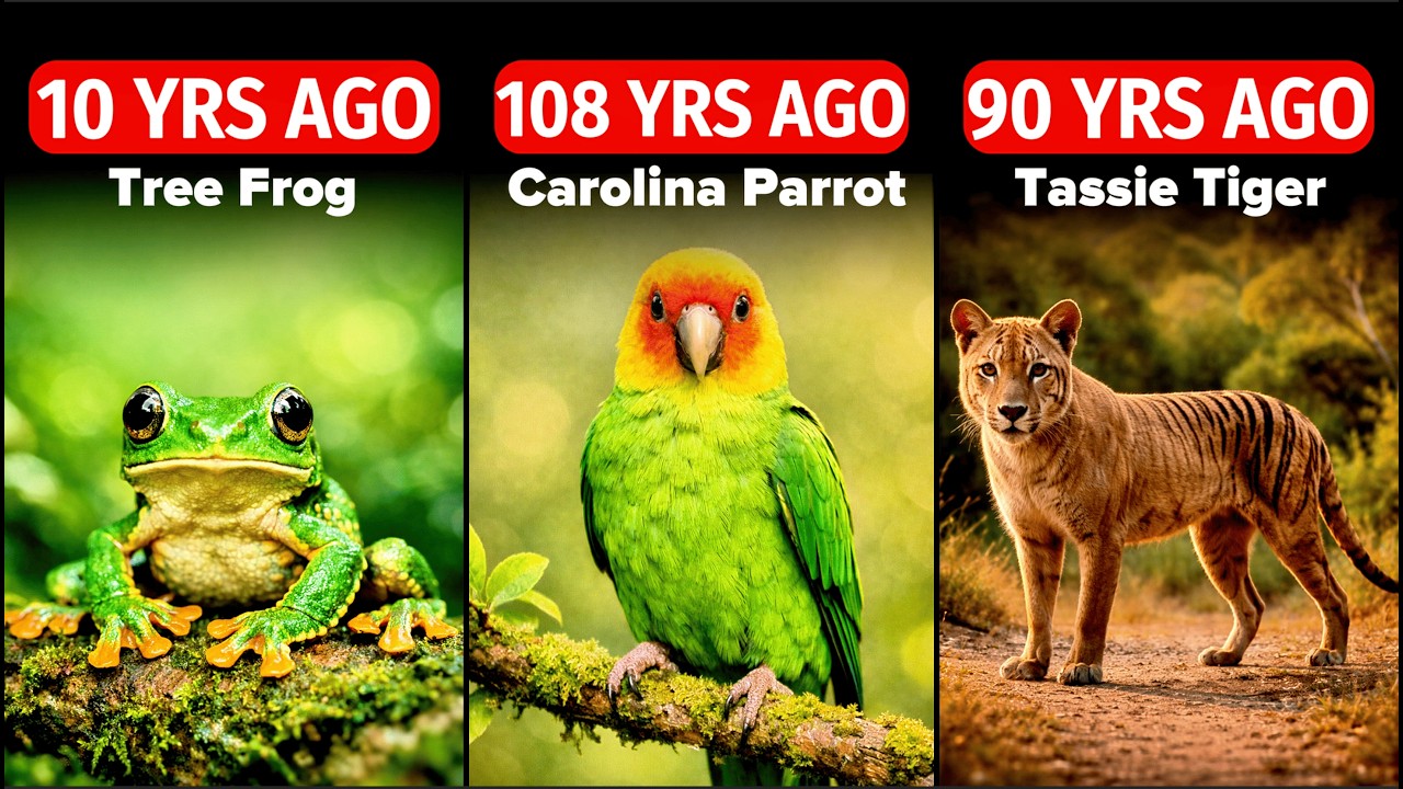 When Different Animals Went Extinct (Timeline) | 50 Lost Species Ranked