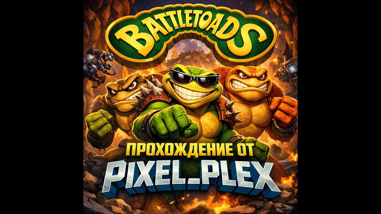 Battletoads (NES) [U] - БЕЗ СМЕРТЕЙ | Полное прохождение #2