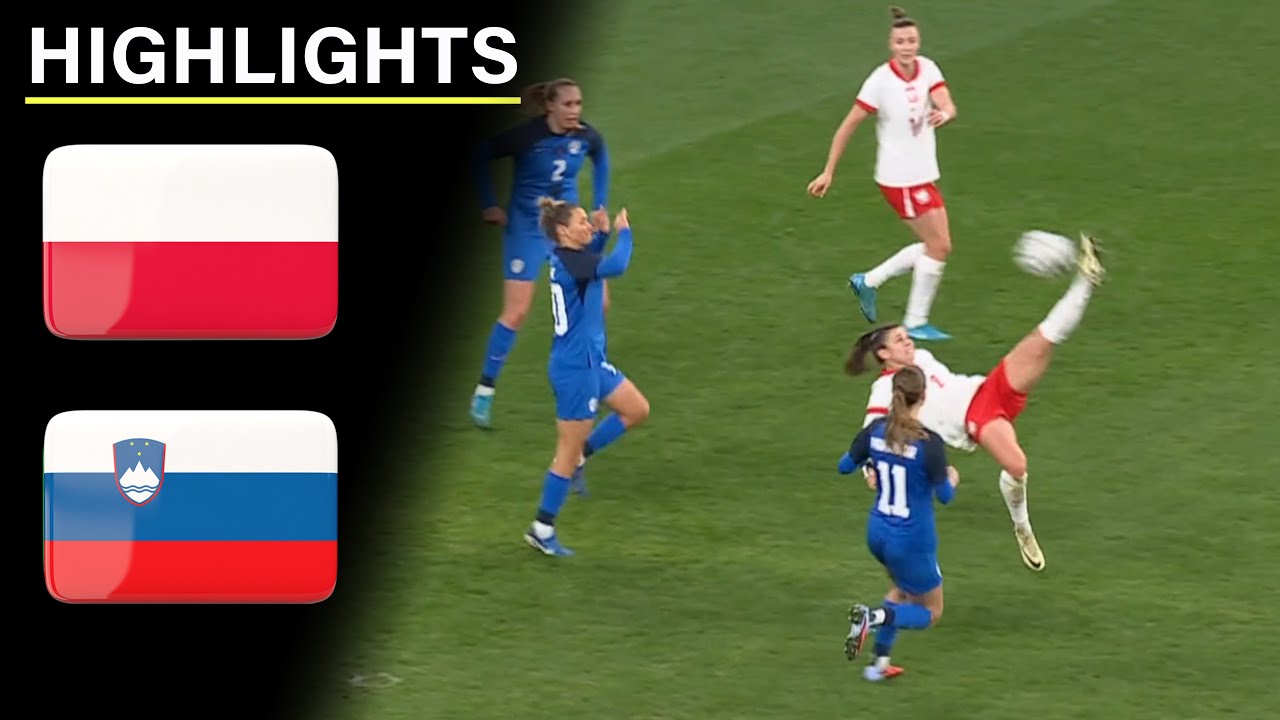 Poland vs Slovenia | Thrilling End-to-End Battle | Women’s Football Friendly 2025 (Nov 29, 2025)