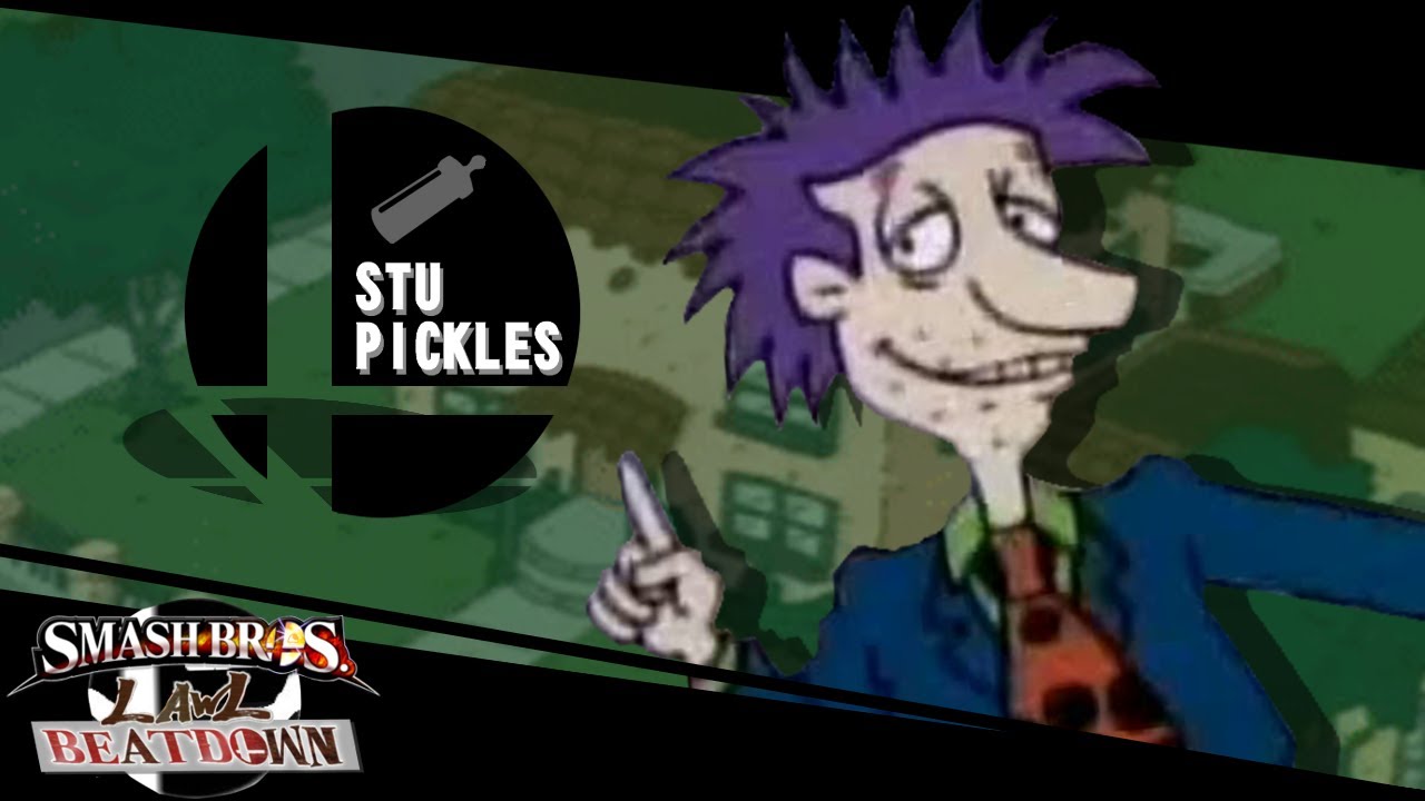 Smash Bros Lawl Beatdown Character Moveset- Stu Pickles