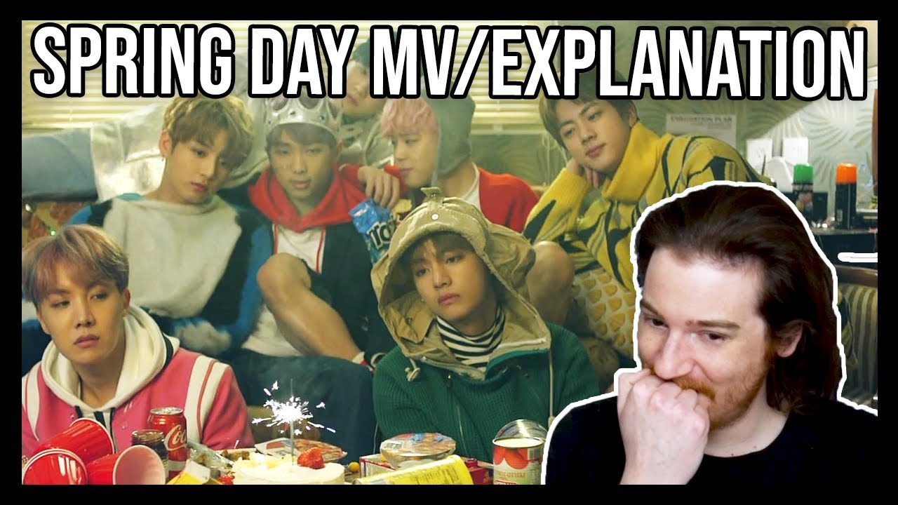 BTS: SPRING DAY MUSIC VIDEO REACTION (+ explanation video!) 💜