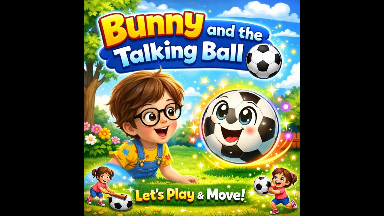 Bunny and the Talking Ball ⚽ | Fun Movement & Play for Kids!