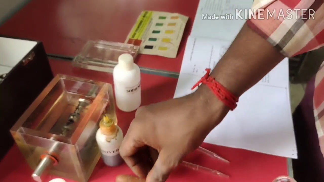 How to Acidity test of transformer oil in tamil
