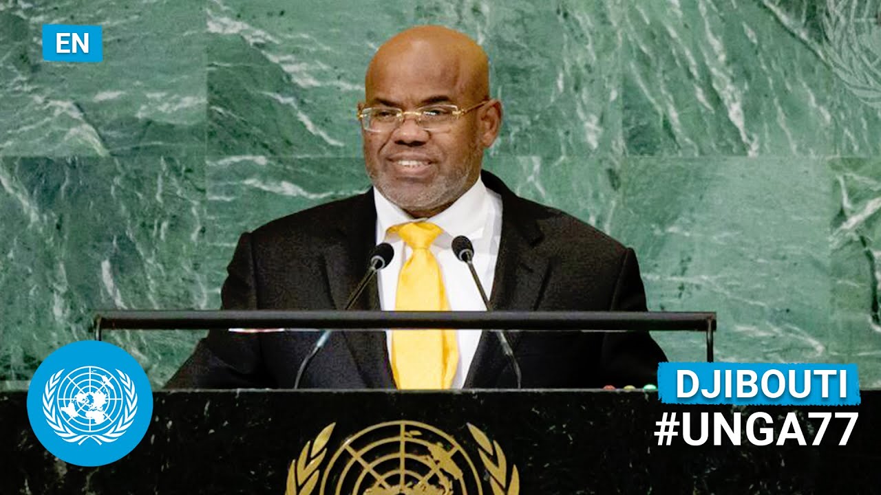 🇩🇯 Djibouti - Representative Addresses United Nations General Debate (English), 77th Session | #UNGA
