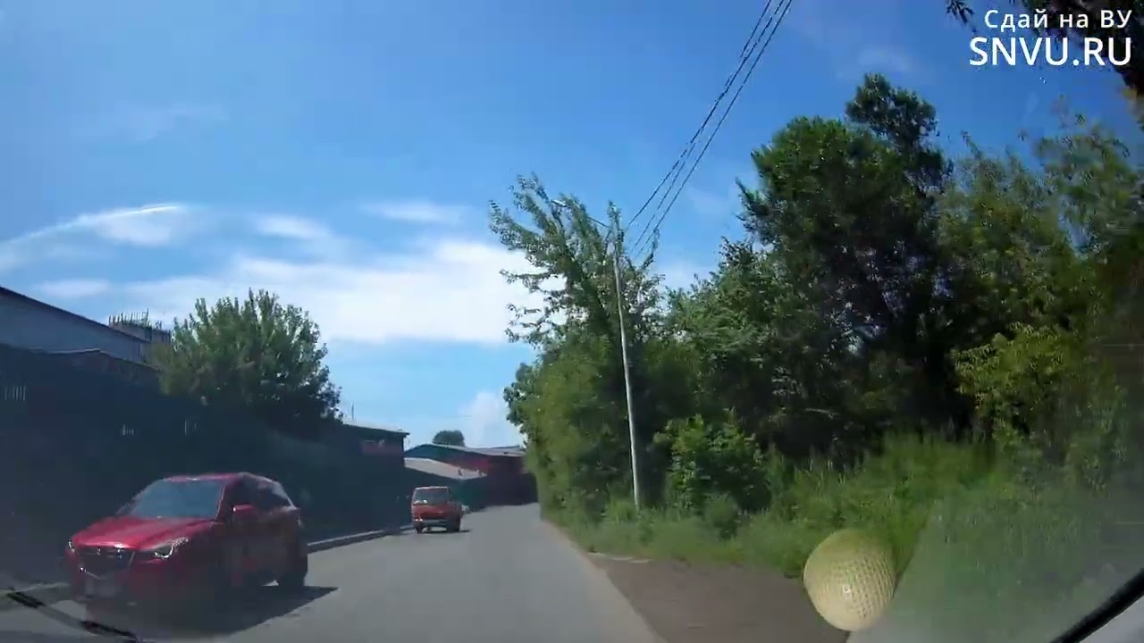Бородинская 2. Экзаменационный маршрут ГИБДД № 2 БАМ. г. Владивосток