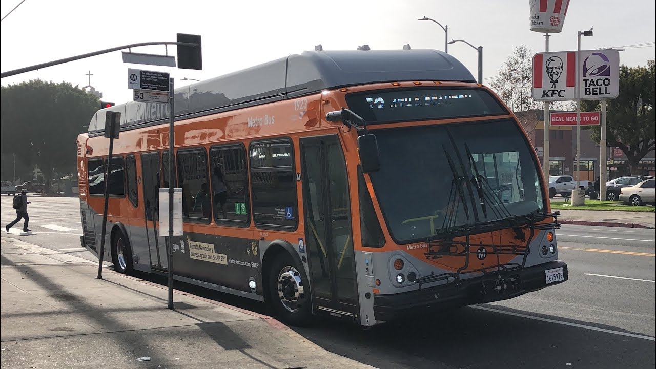 LACMTA 2021 ENC Axess BRT 40’ CNG #1923