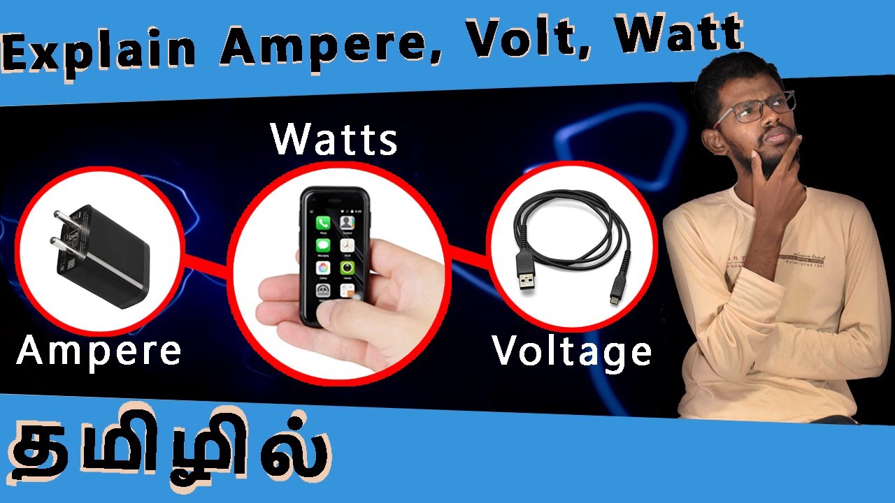 What is Ampere, Voltage, Watts in Tamil | Explain | Define | Tech Picture | தமிழில்