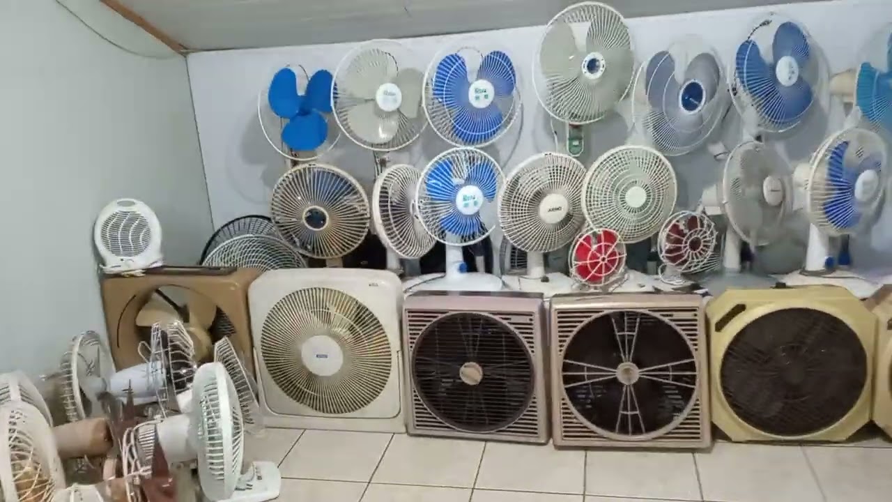 Coleção de ventiladores
