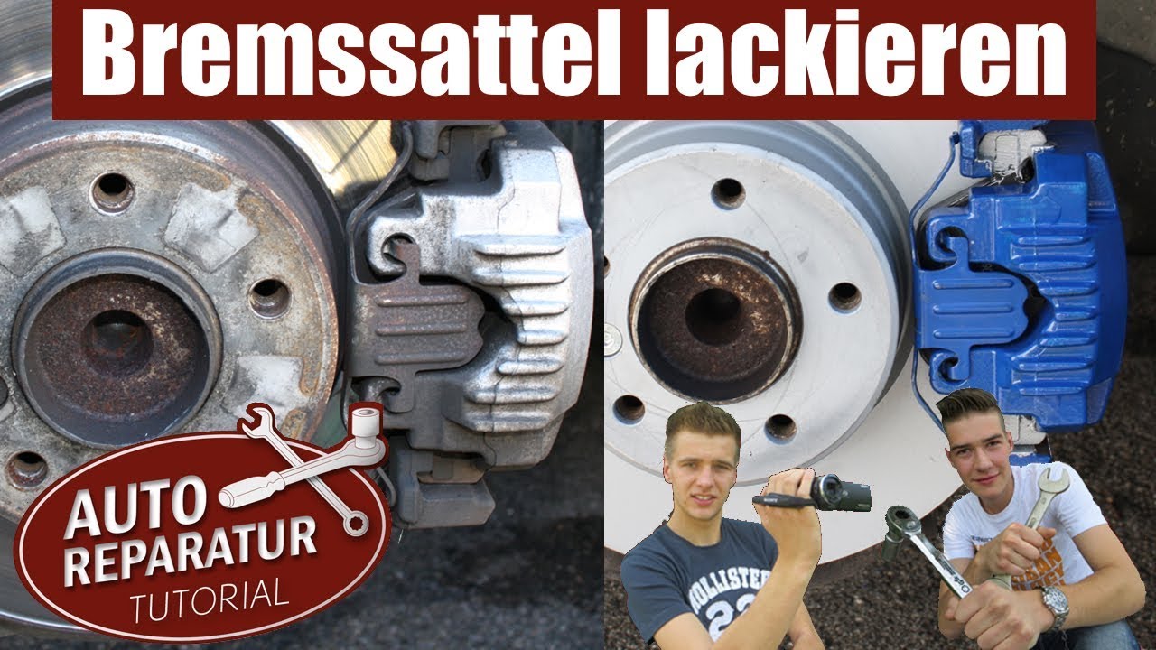 Bremssattel lackieren mit dem Bremssattel Lack SET von FOLIATEC.com | DIY Tutorial