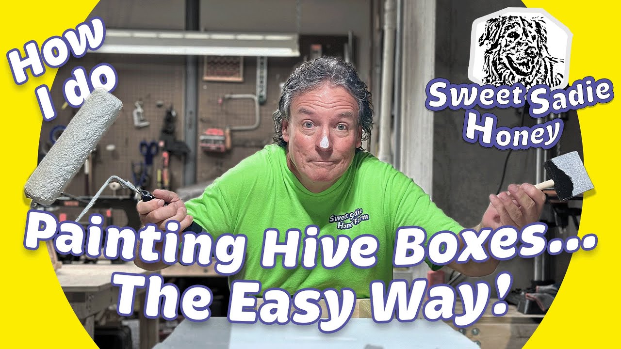 How I Do: Painting Hive Boxes... The Easy Way