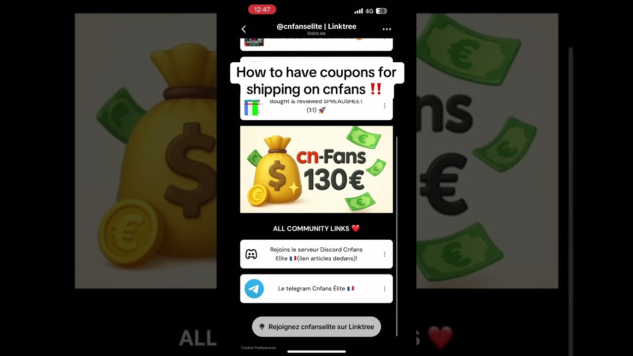 How to get coupons on Cnfans ? #cnfans