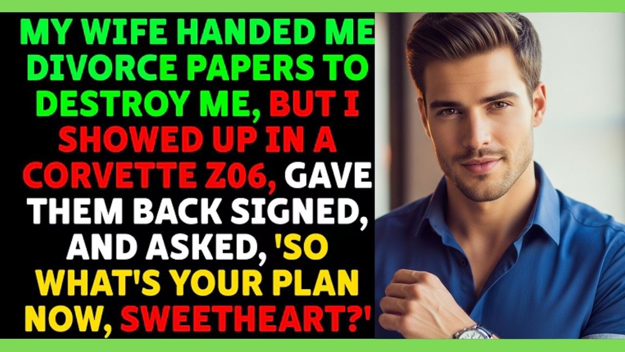 “Divorce Papers, Public Shame, and a Corvette That Stole Hearts”