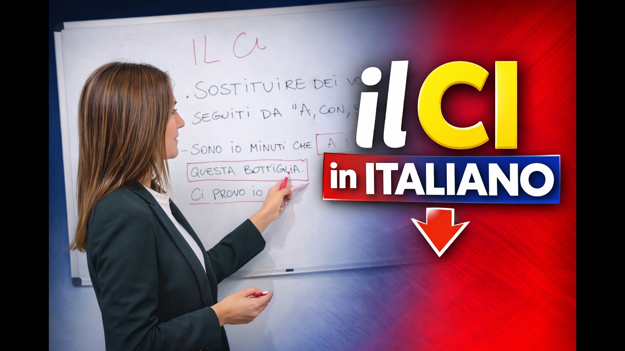 IL CI IN ITALIANO: USI E SIGNFICATI!