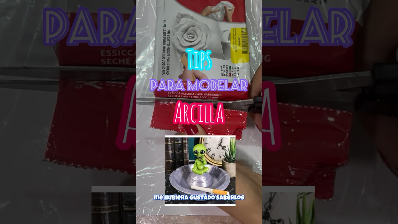 Tips para Modelar Arcilla #manualidades  #arcilla #modelararcilla #hobbies #arte #diy #tips #hacks