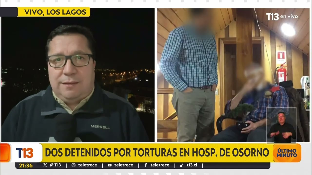 Al menos dos personas detenidas por torturas a funcionario con TEA en Hospital de Osorno