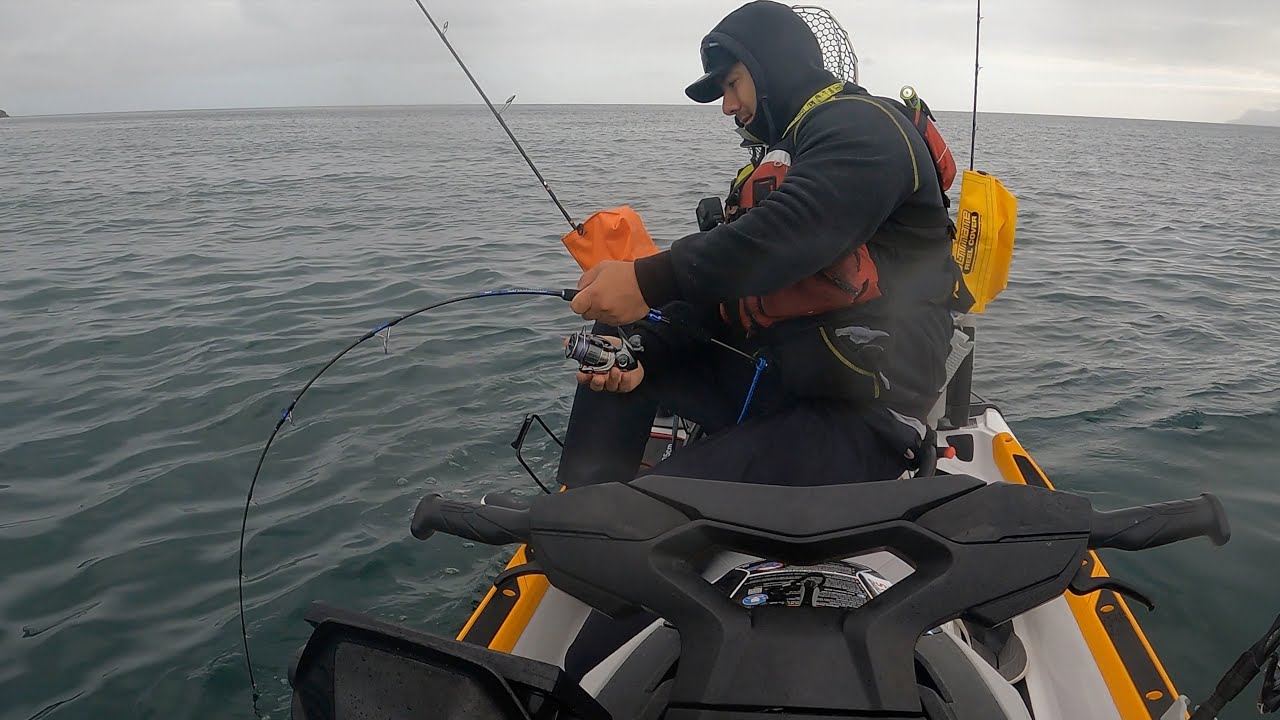 CRASHED MY SEADOO FISH PRO on the first RUN. BIG Fish on the Shimano Stella C5000XGFJ