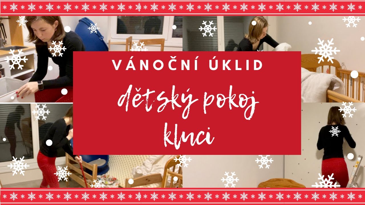 🎄VÁNOČNÍ ÚKLID🎄 - DĚTSKÝ POKOJ - KLUCI👦🏼👦🏼
