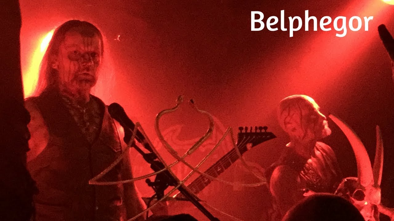 Belphegor Amazing Satanic live show &ndash; Sanctus, Bleeding, Devil&rsquo;s Son, Hell&rsquo;s Ambassador Sept 2017